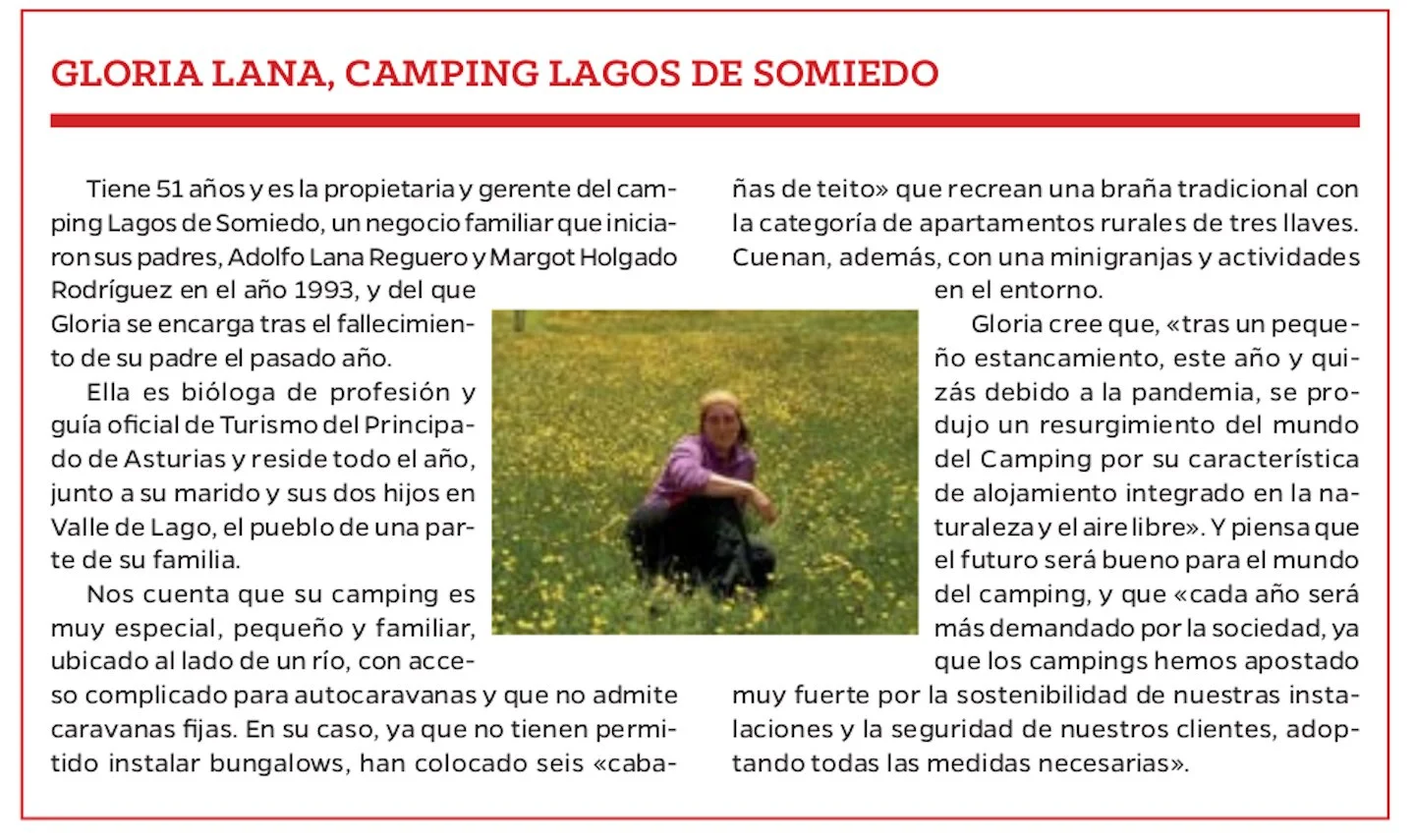 Las Mujeres Líderes del Camping en Asturias