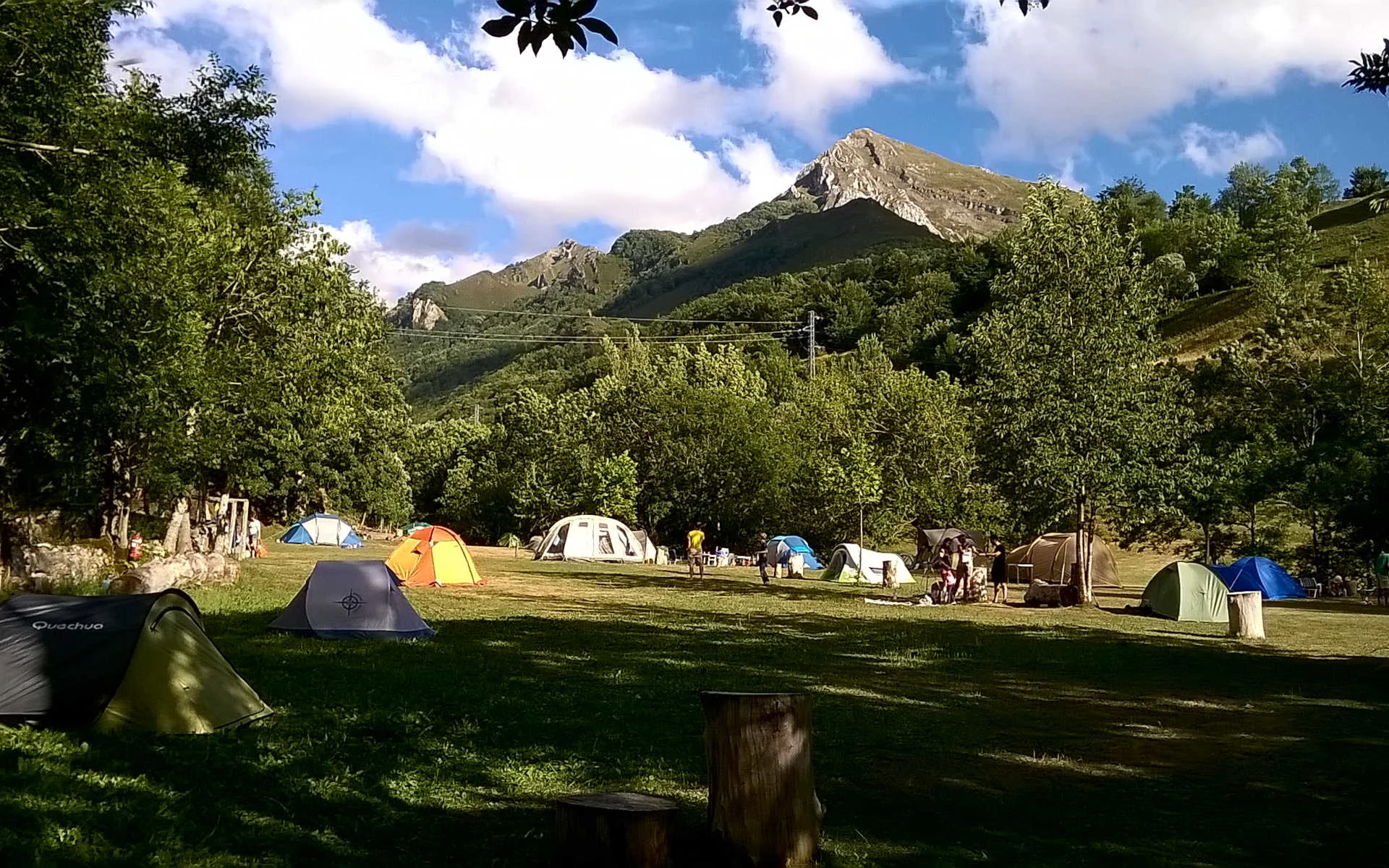 Camping Lagos de Somiedo (Asturias)